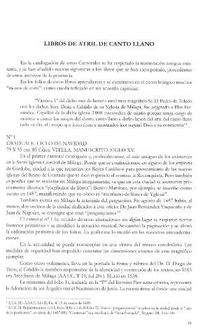 Libros de atril de canto llano