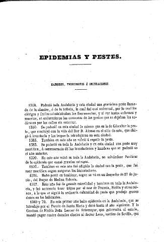 Epidemias y pestes