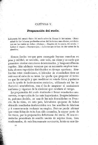 Capítulo V. Preparación del suelo