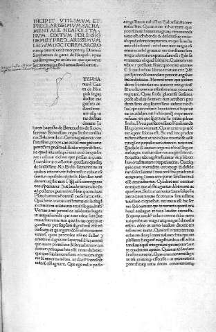 Incipit utilimum et preclarissimum Sacrament ale...