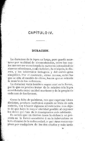 Capítulo IV. Duración