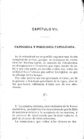 Capítulo VII. Patogenia y fisiología patológica