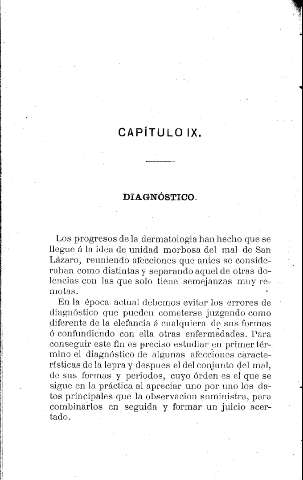 Capítulo IX. Diagnóstico