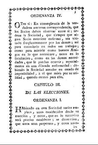 Capitulo III. De las elecciones.