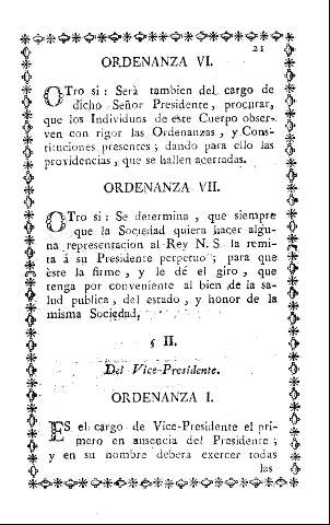 Ss II. Del Vice-Presidente