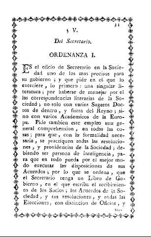 Ss V. Del Secretario.