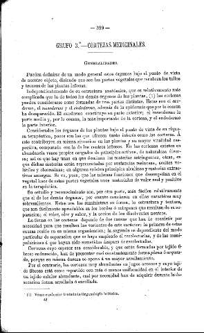 Grupo 3º. Cortezas medicinales