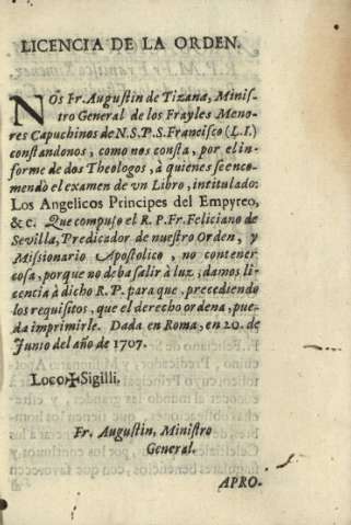 Licencia de la orden