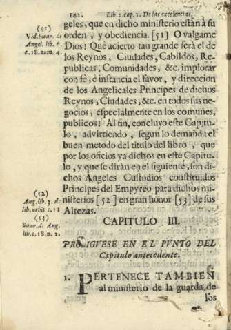 Capitulo III. Prosigvese en el pvnto del Capitulo antecendente.