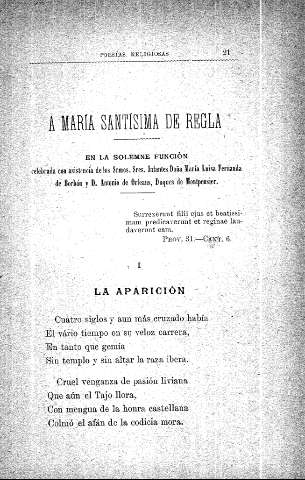 A María Santíssima de Regla