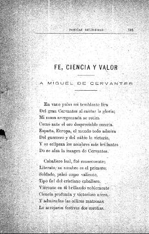 Fé, ciencia y valor