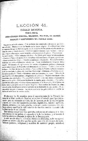 Edad Media. Historia interna