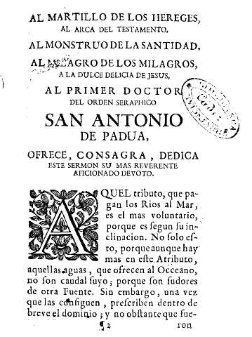 Al martillo de los hereges, al arca del testamento, al monstruo de la santidad ...
