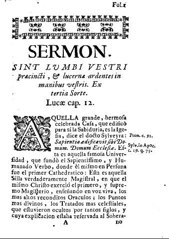 Sermon. 