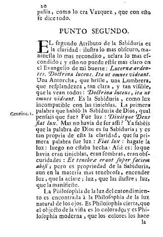 Punto segundo