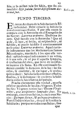 Punto tercero