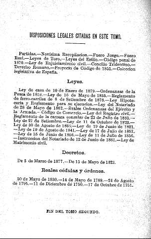 Disposiciones legales citadas en este tomo
