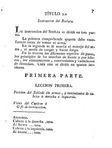 Título 2.0 Instruccion del recluta. Primera parte. 