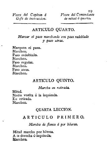 Quarta leccion.