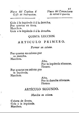 Quinta leccion.
