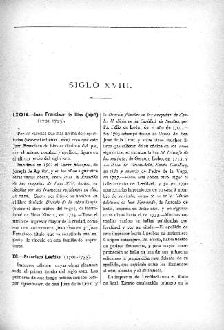 Siglo XVIII