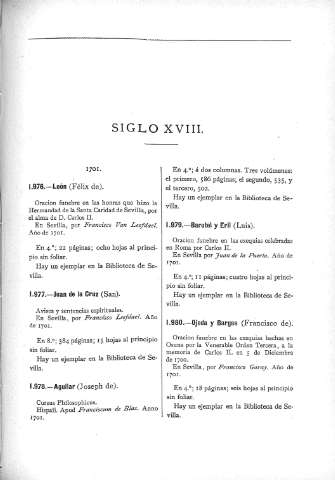 Siglo XVIII