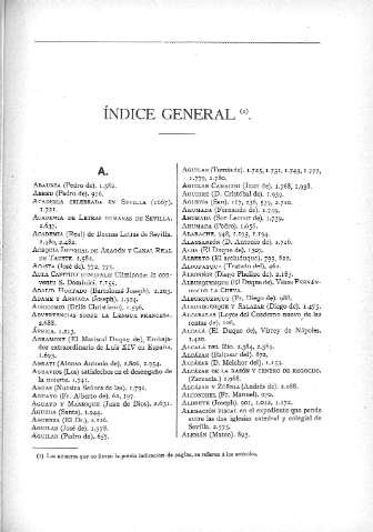 Índice General