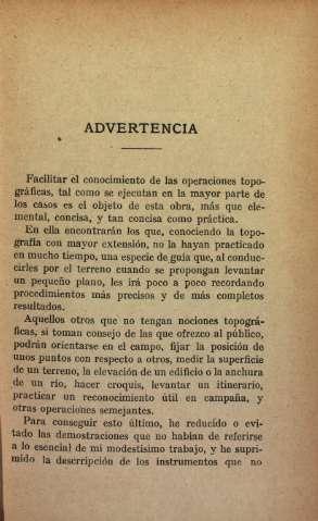 Advertencia