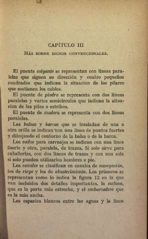 Más sobre signos convencionales
