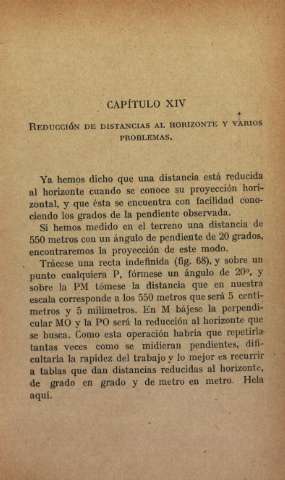 Reducción de distancias al horizonte y varios problemas