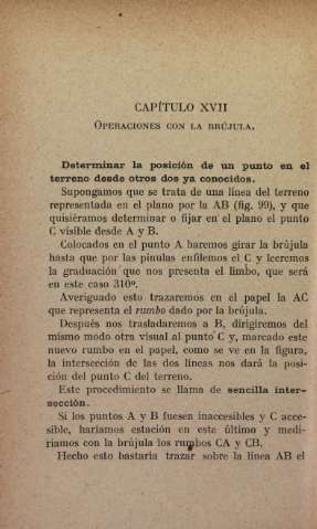 Operaciones con la brújula