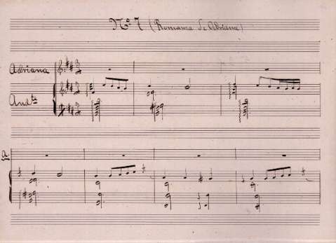 Nº 7 (Romanza de Adriana)