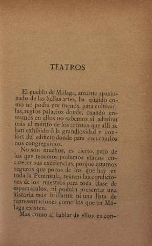 Teatros