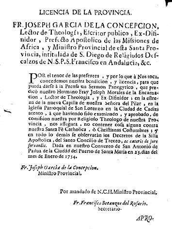 Licencia de la provincia