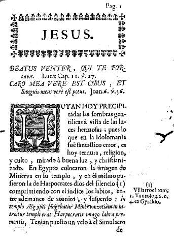 Beatus venter, qui te portavit. Lucae Cap. ii. v. 27. caro mea vere ... Joan.6. v.56.