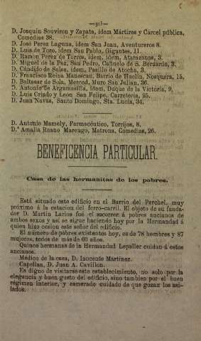 Beneficencia particular