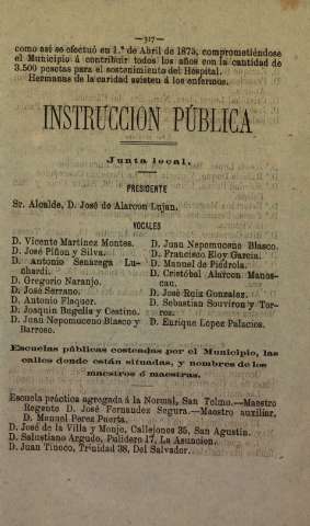 Instrucción pública