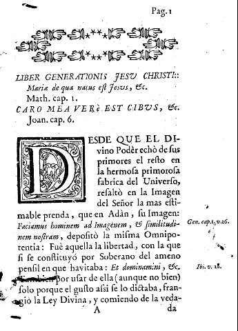 Liber generationis Jesu Christi:: Mariae de qua natus est Jesus, etc. Caro Meaverè ... Joan.cap.6.