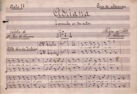 Acto 1º. Nº 4. Coro de aldeanas