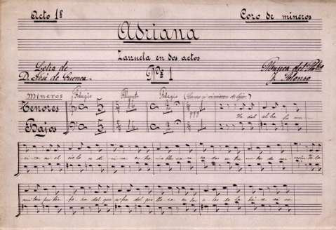 Acto 1º. Nº 1. Coro de mineros