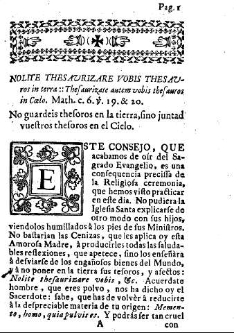 Nolite thesaurizare vobis thesauros in terra ... Math.c.6.v.19. & 20.