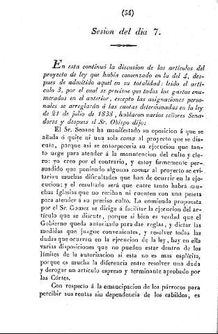 Sesión del dia 7