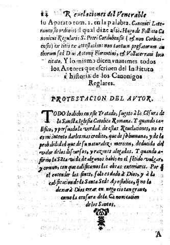 Protestacion del autor