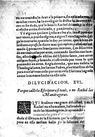 Dilucidacion XVI