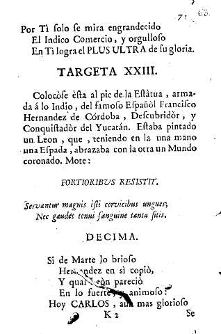 Targeta XXIII.