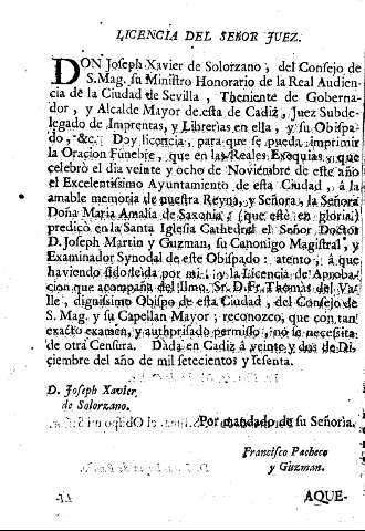 Licencia del señor juez