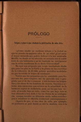 Prólogo. Origen y plan á que obedece la publicación de esta obra