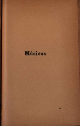 Músicos