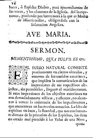 Sermon. Mementohomo, quia pulvis es etc.