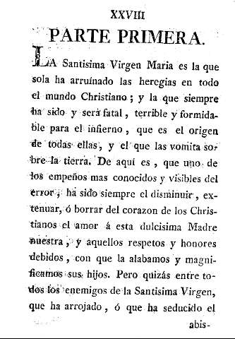Parte primera